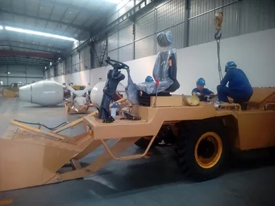 Hydraulic pump & motor used in load-haul-dump (LHD) loader