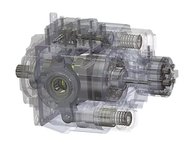 Closed Circuit Axial Piston Pump, PV Series