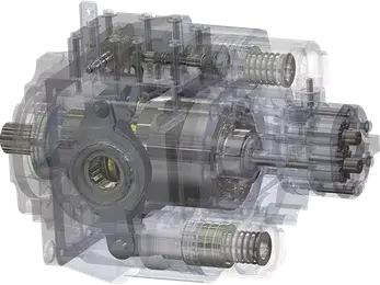 Closed Circuit Axial Piston Pump, PV Series