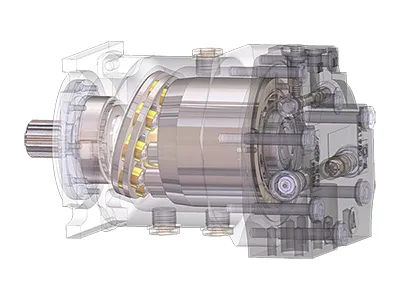 Closed Circuit Axial Piston Motor, HMF Series