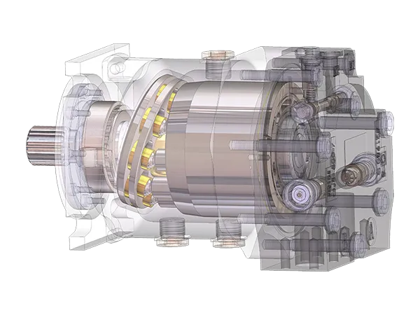 Closed Circuit Axial Piston Motor, HMF Series