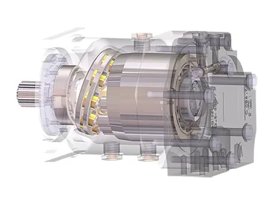 Closed Circuit Axial Piston Motor, LMF Series