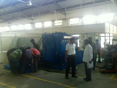 Test Bench Commissioning at Indian Factory